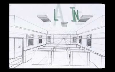 LA MANSION DE 4º DE ESO: UN PROYECTO DE PERSPECTIVA CÓNICA