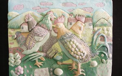 INTERPRETAR PINTURAS COMO RELIEVES