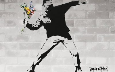 UN BANSKY DE LAS HOJAS