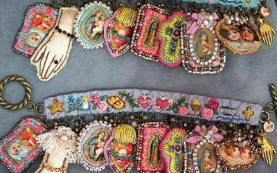 AMULETOS CONTEMPORÁNEOS:BORDAR LO QUE ME PROTEGE EN EL MUNDO DE HOY